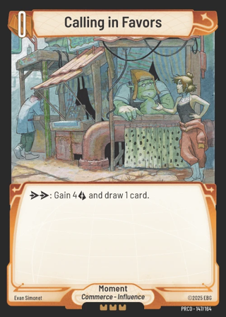 Aidalon Calling In Favors