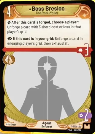 Boss Bresloo, The Deal Maker