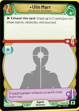 Ulin Marr, Eccentric Architect