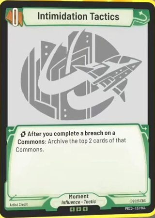 Intimidation Tactics