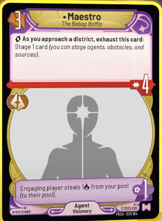 Maestro, The Bebop Boffin