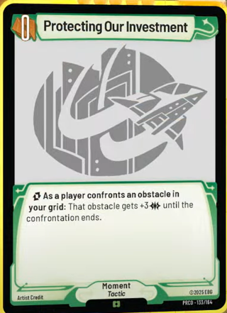 Protecting Our Investment